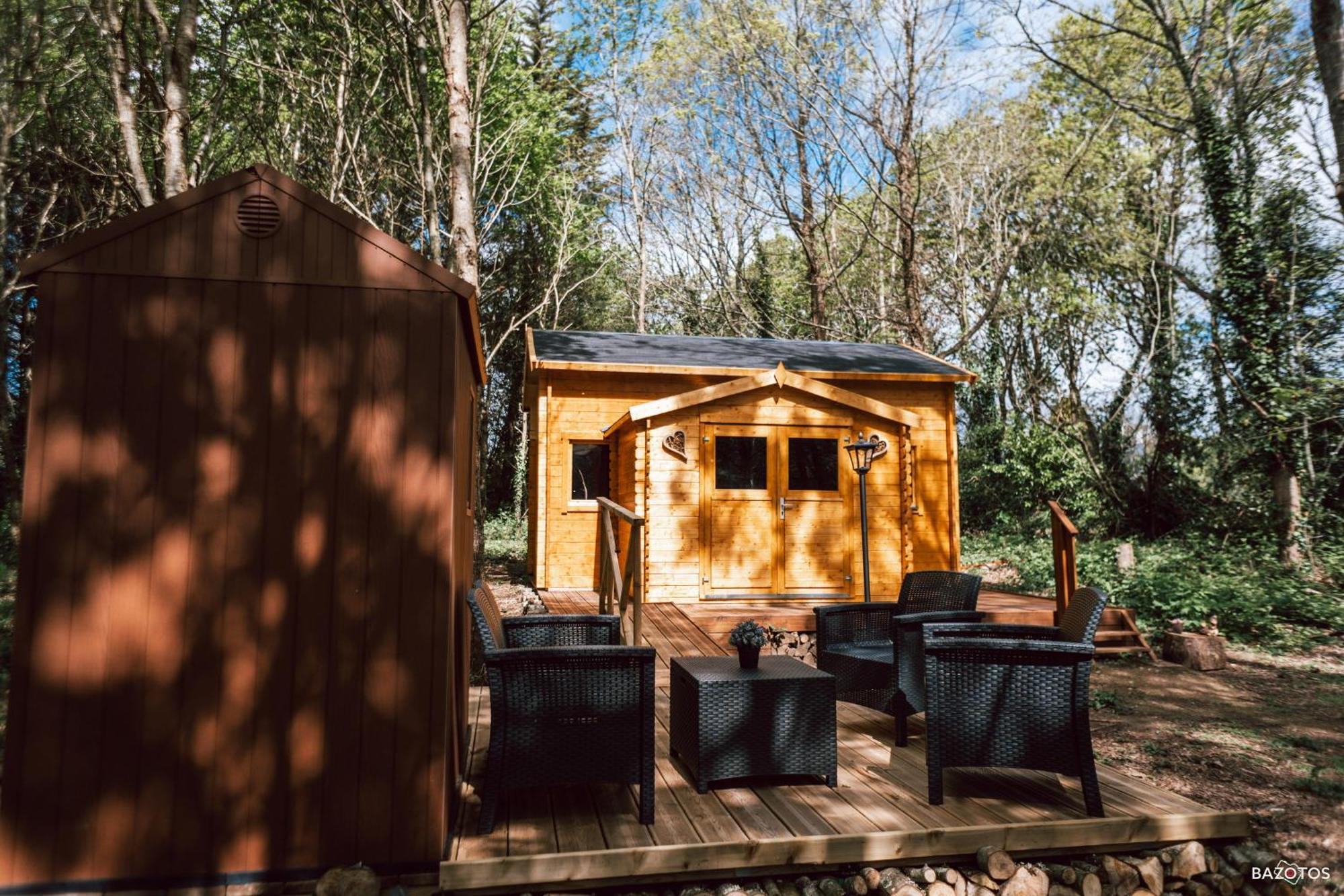 Cabane Insolite Avec Escape Game Saint-Évarzec Esterno foto